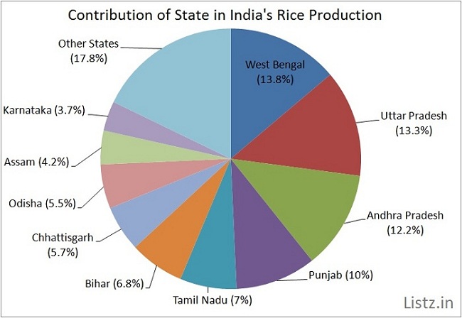 What State Has The Most Rice